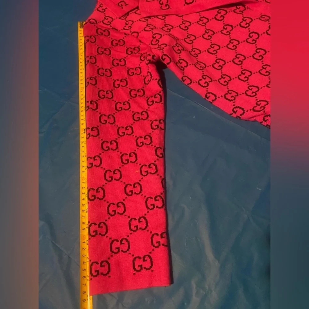 Gucci Monogram Button-Up long cardigan - Picture 5 of 8